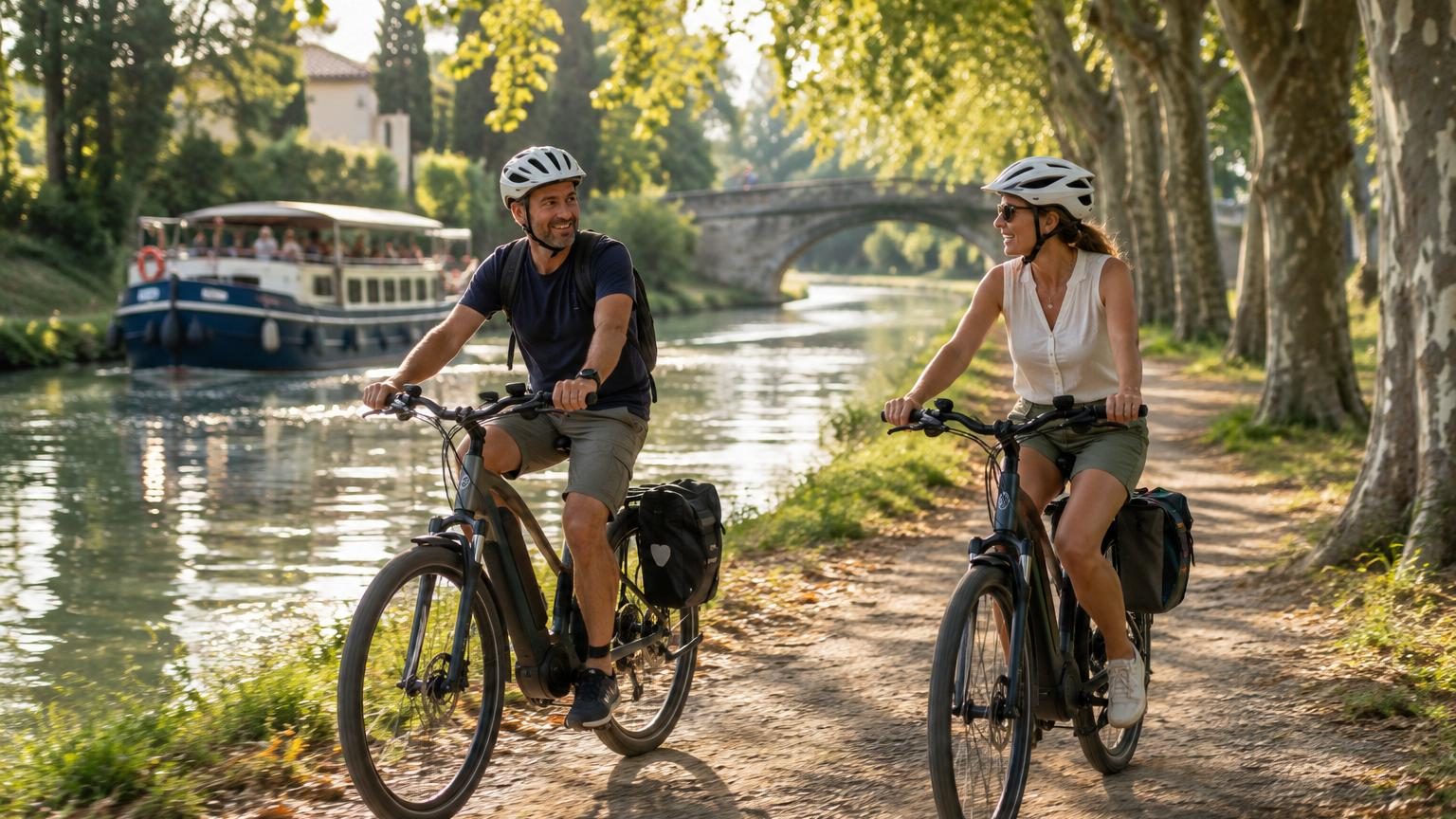 Canal du Midi : ni la péniche ni la voiture, voici pourquoi le vélo électrique est le moyen le plus reposant de le découvrir