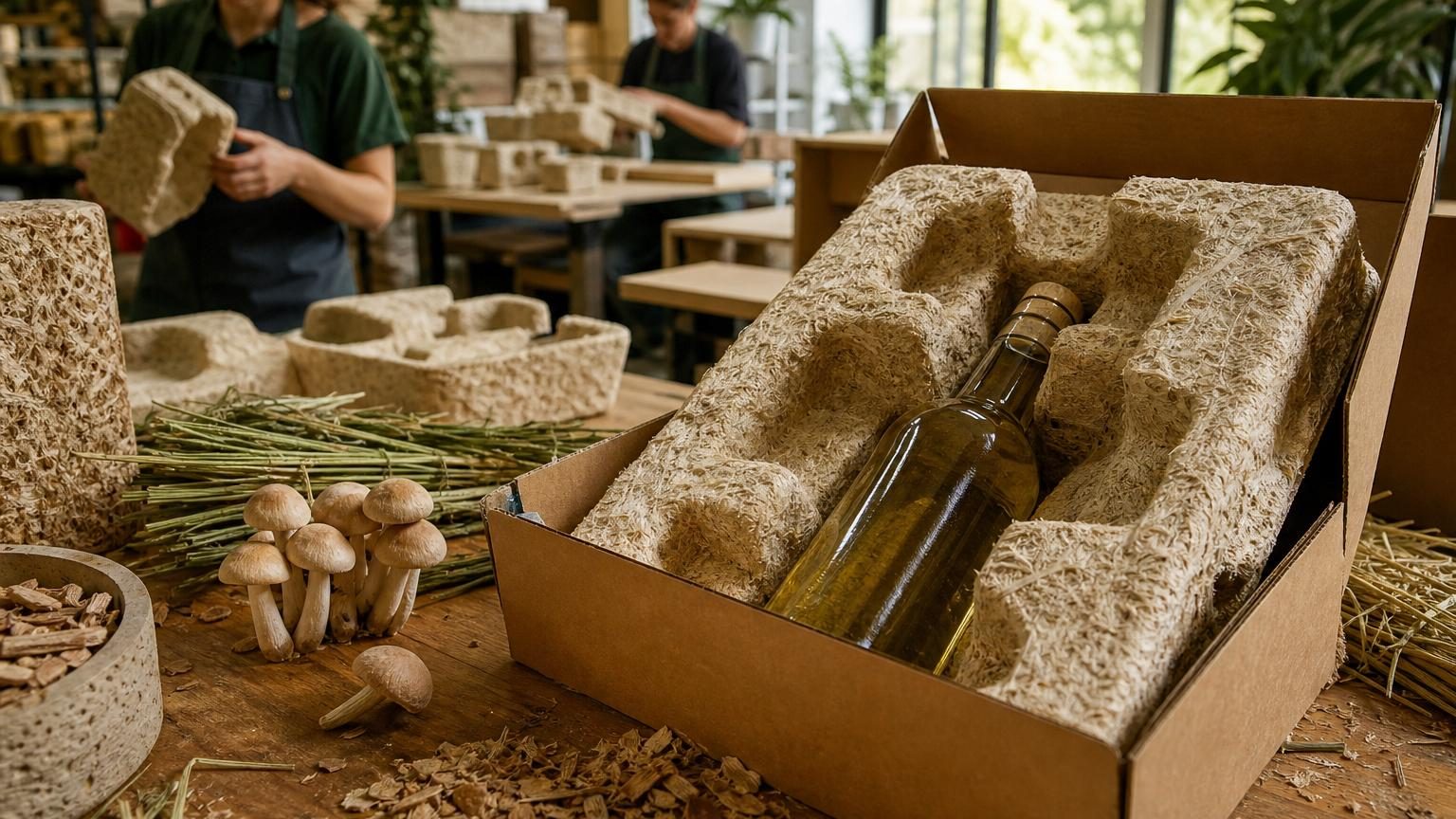 Ce matériau fabriqué avec des champignons remplace le polystyrène : des entreprises le produisent déjà