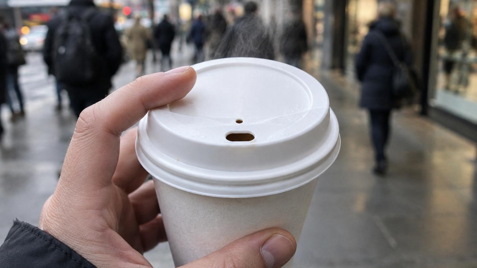 Ce minuscule trou en plus sur le couvercle de votre café à emporter : voici à quoi il sert vraiment