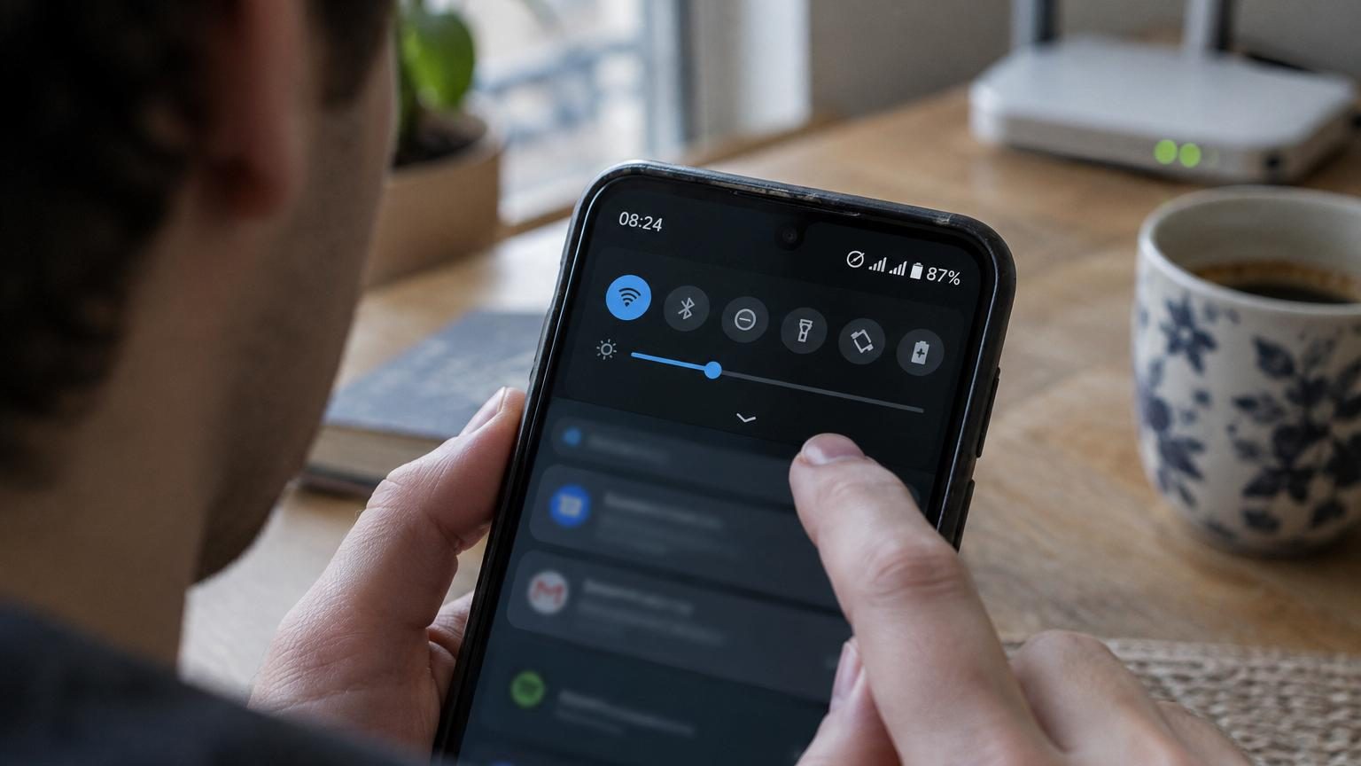 Ce petit cercle avec un plus en haut de votre écran Android : voici ce qu'il signifie vraiment et quand l'activer