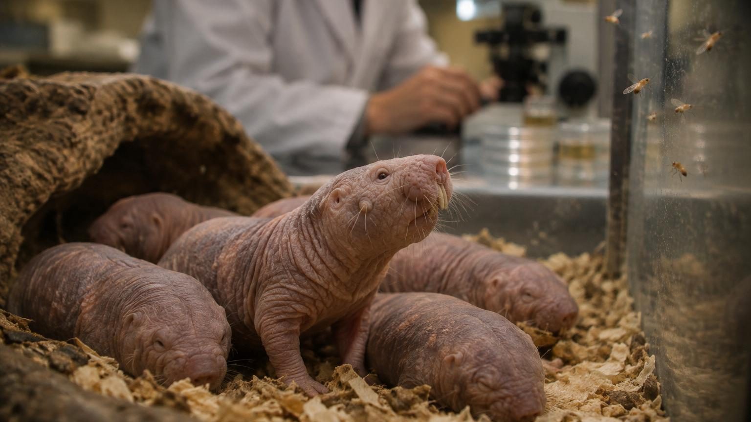 Ce rongeur vit 10 fois plus longtemps que prévu sans cancer : des scientifiques ont trouvé le secret dans son ADN et créé des « super-mouches »