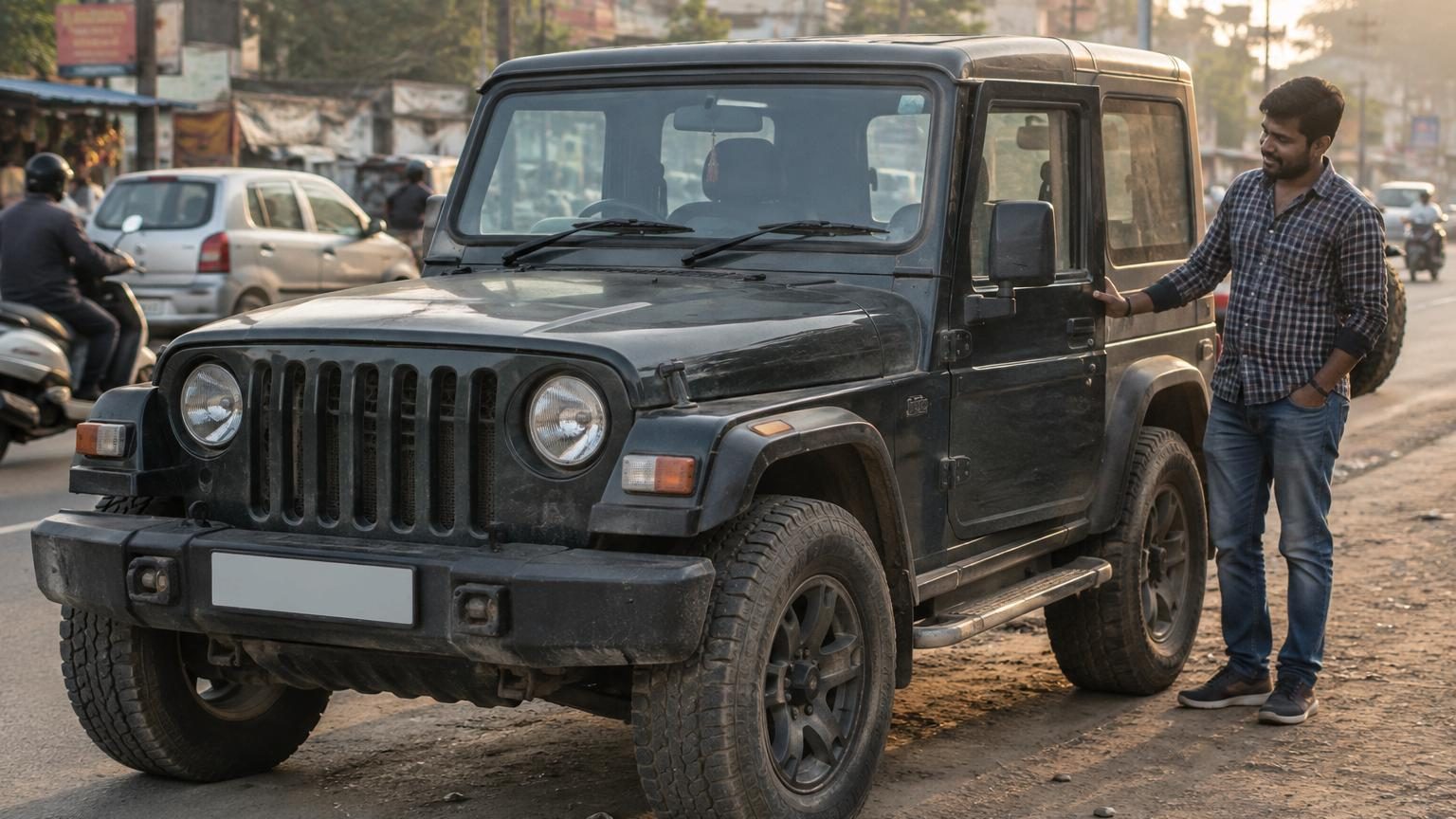 Ce SUV indien ressemble à s'y méprendre au Jeep Wrangler : il coûte moins de 10 000 euros, et ce n'est pas un hasard