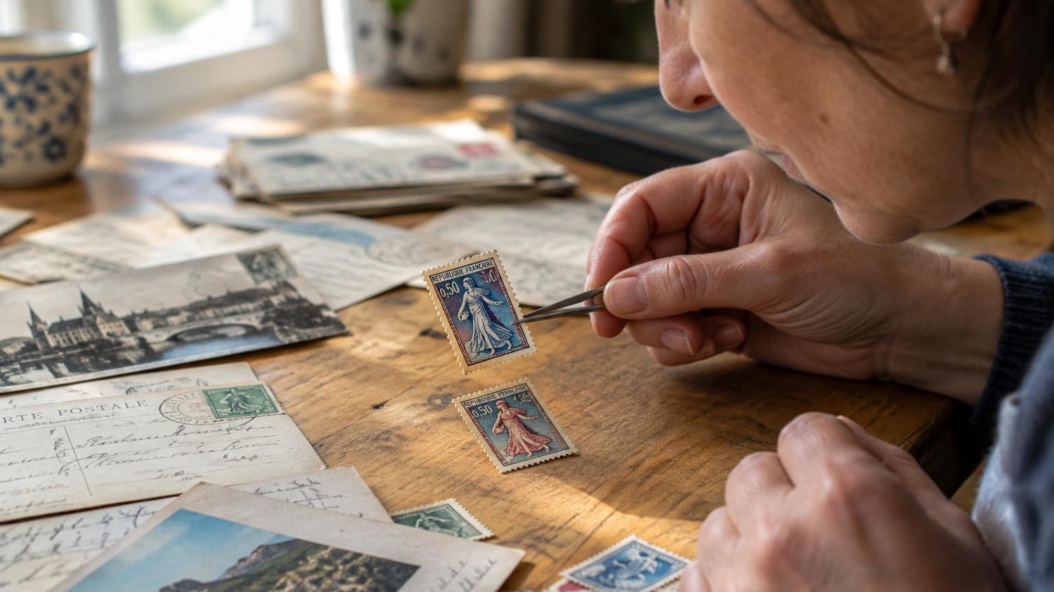 Ce timbre vaut jusqu'à 7 500 euros : voici le détail de couleur qui le trahit sur vos vieilles cartes postales
