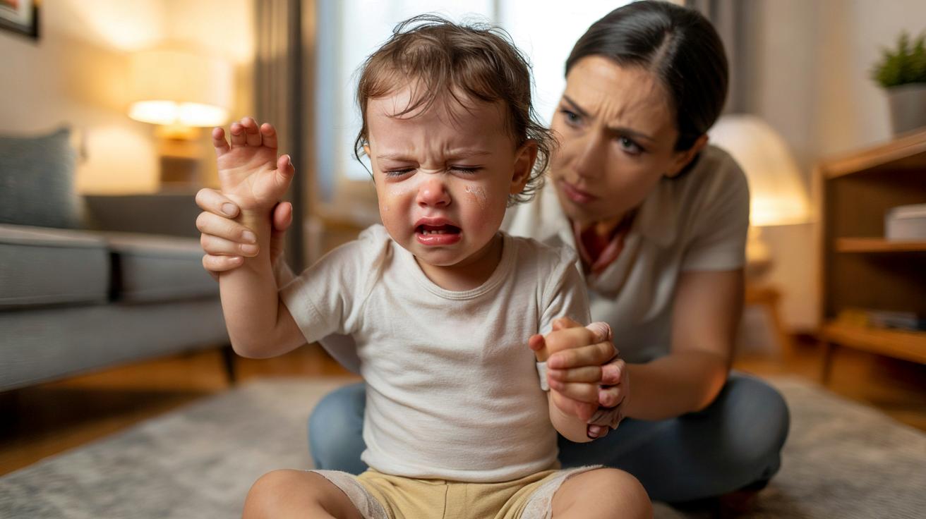 Ces enfants qui se frappent eux-mêmes quand ils sont en colère : ce que ce geste signifie vraiment et comment réagir