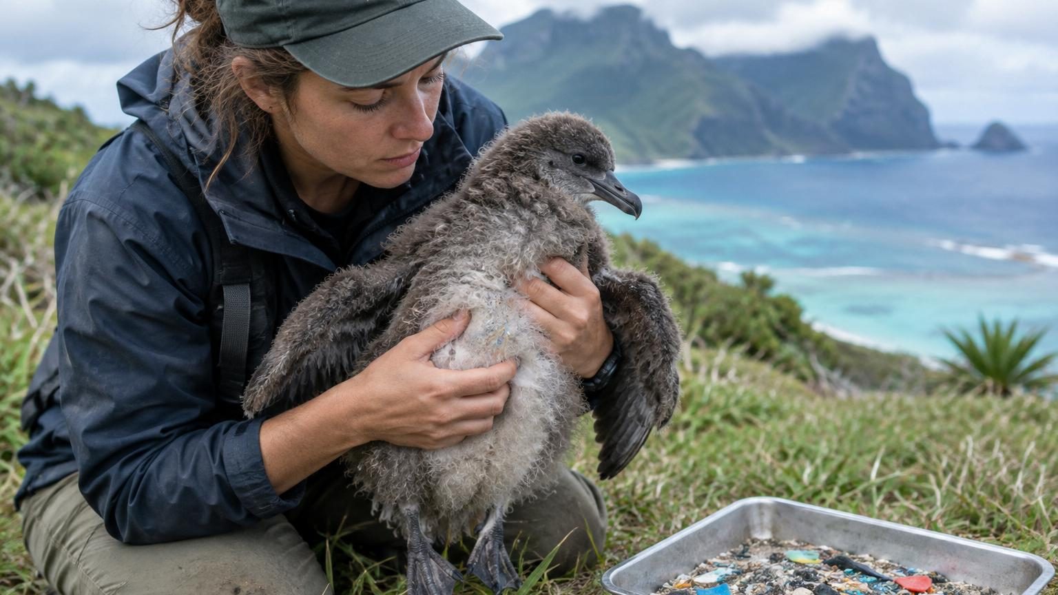 Ces oiseaux d&rsquo;une île australienne craquent quand on les touche : ce que les scientifiques trouvent dans leur estomac