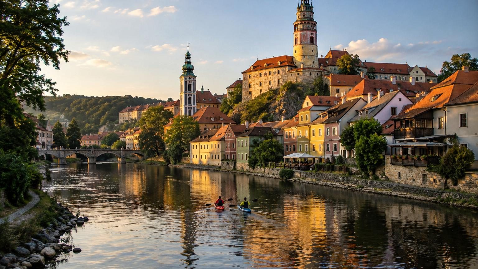Český Krumlov, à la découverte de l'autre Venise d'Europe