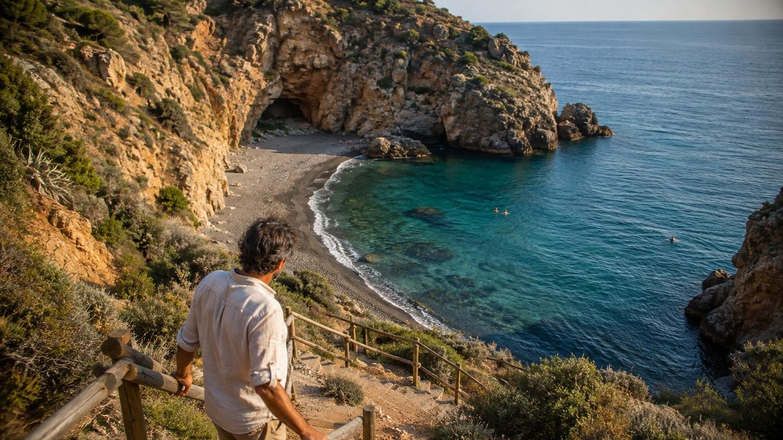 Cette crique cachée d'Espagne porte le nom d'un Russe arrivé il y a un siècle : personne n'utilise son nom officiel