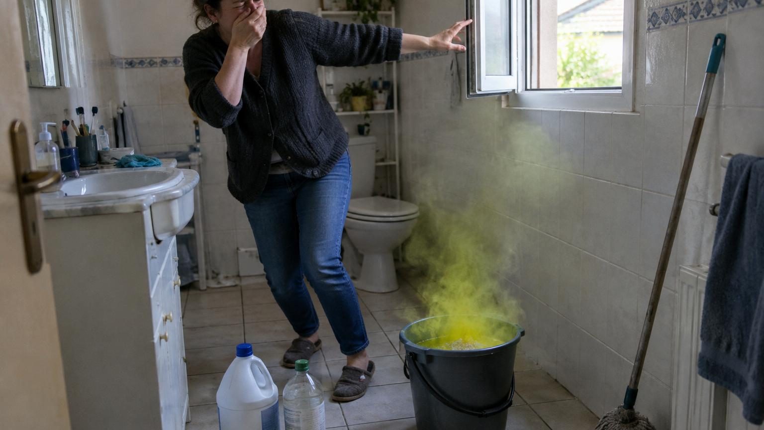 Cette erreur de ménage très courante peut devenir dangereuse : voici ce qu'il ne faut jamais mélanger