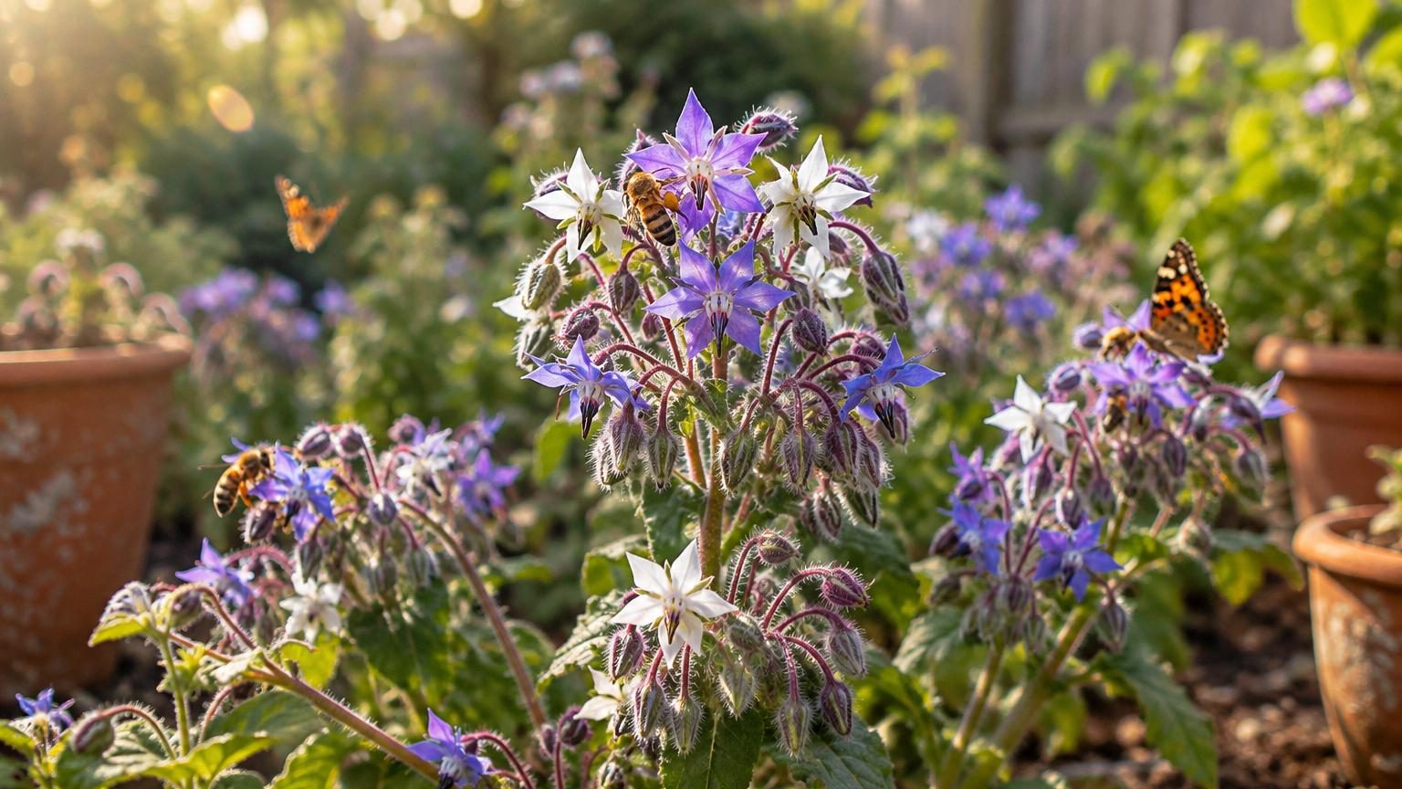 Cette fleur en forme d'étoile demande presque aucun soin : plantée au printemps, elle attire papillons et abeilles tout l'été