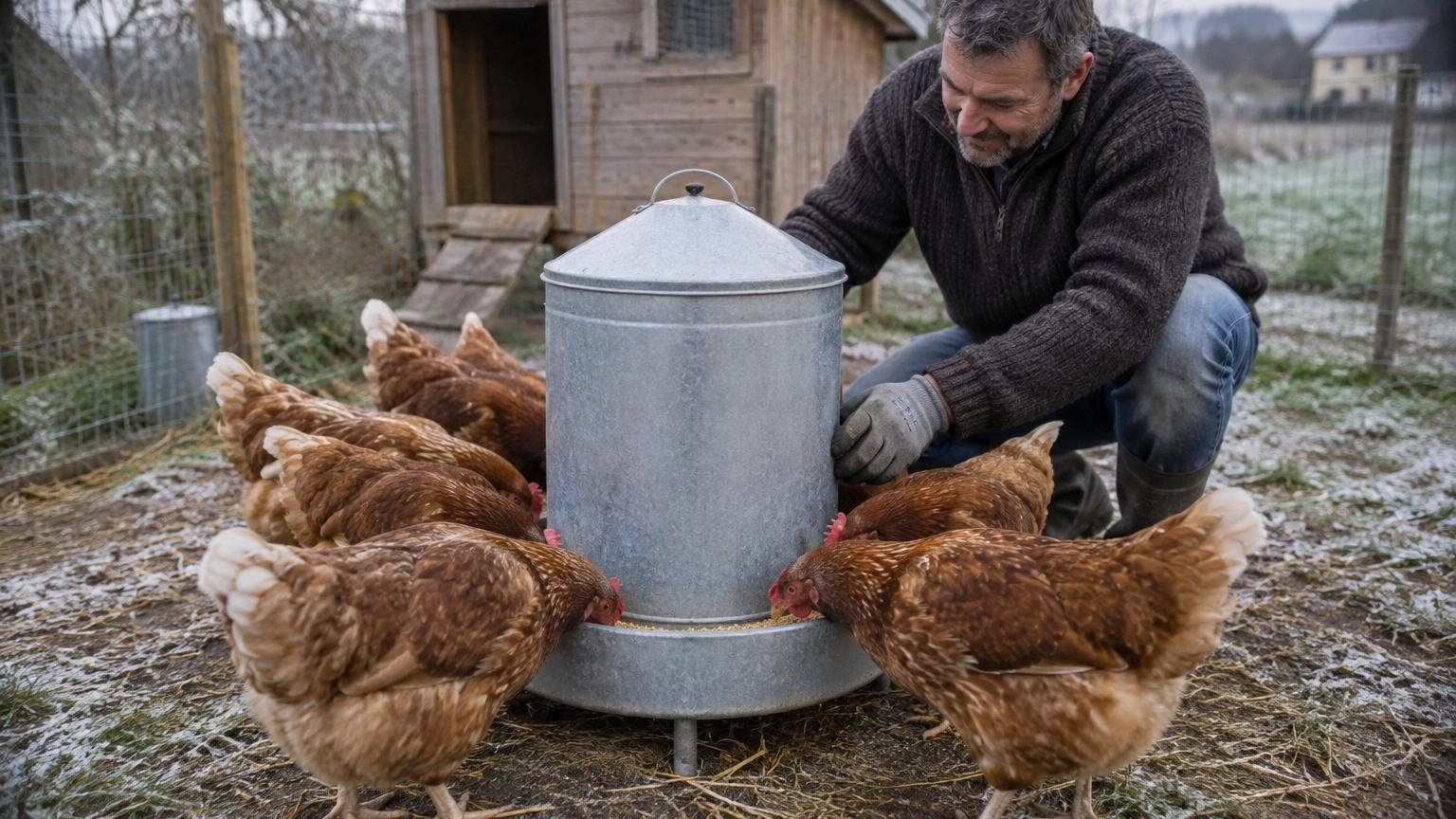 Cette mangeoire grande capacité pour poules chute de près de 16 € sur Amazon : les éleveurs amateurs se ruent dessus avant l'hiver