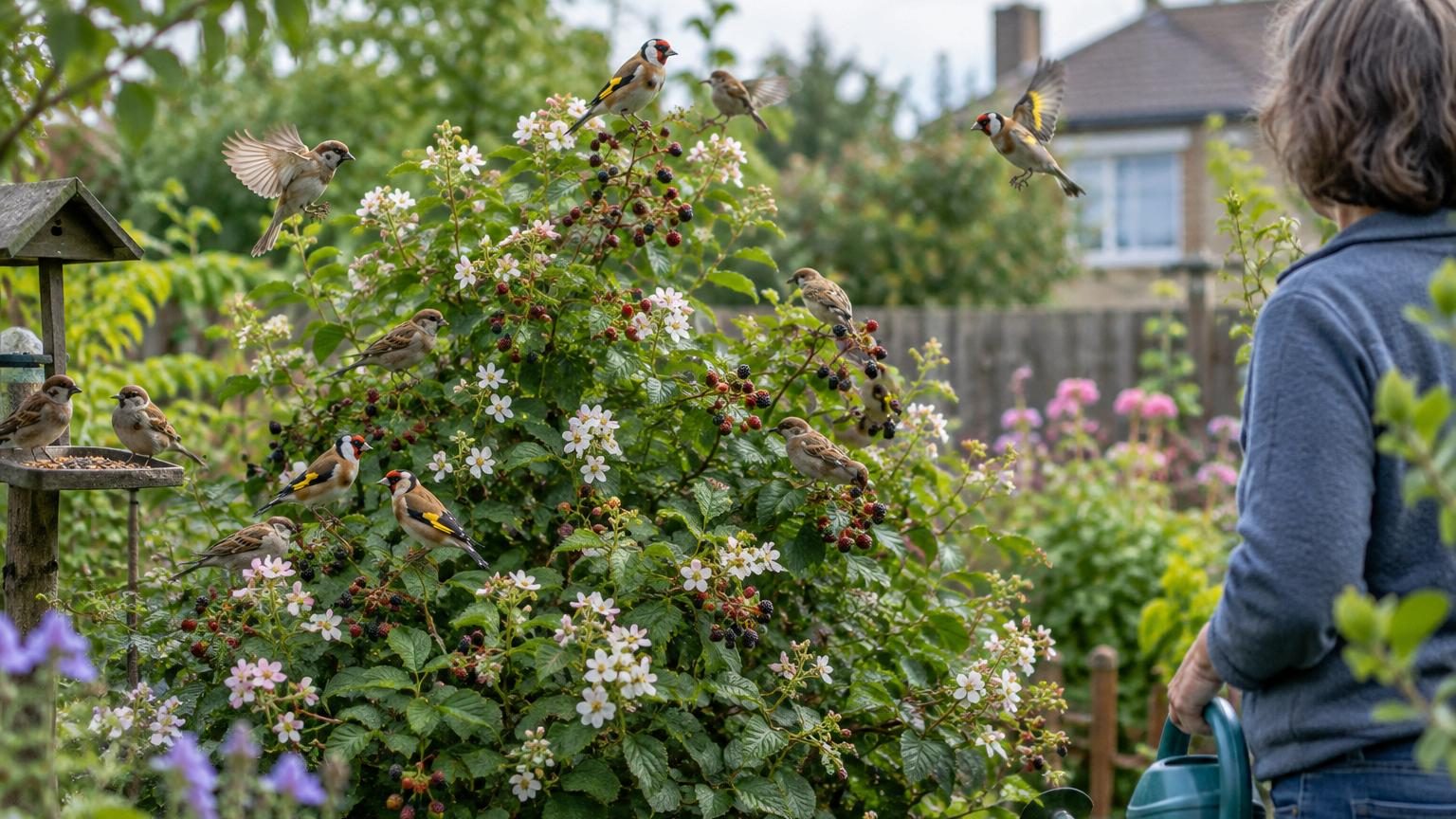 Cette plante presque sans entretien transforme votre jardin en refuge à oiseaux : voici pourquoi ils y viennent si vite