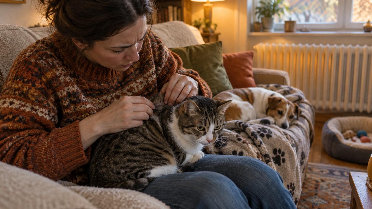 Chauffage allumé : pourquoi les puces de votre chien ou de votre chat se multiplient en plein automne
