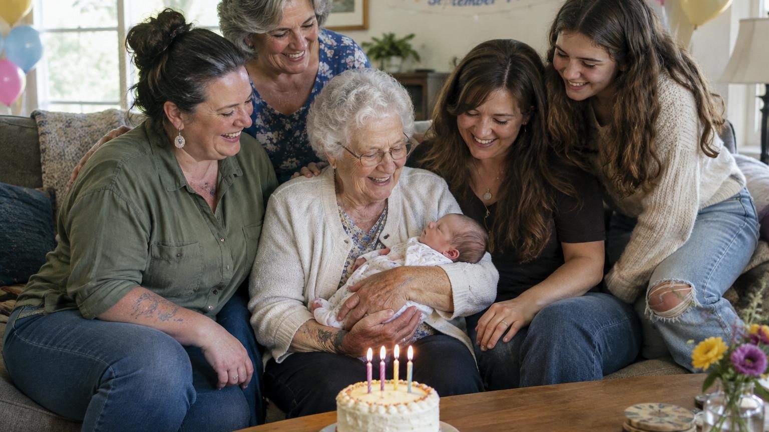 Cinq générations nées le même jour, le 14 septembre : cette famille américaine entre au Guinness des records