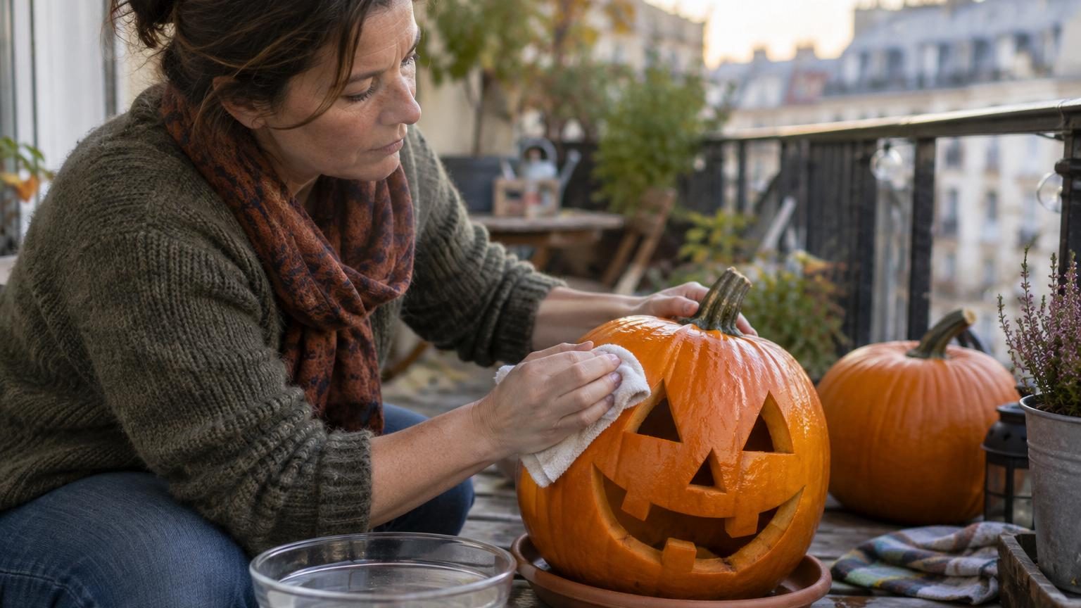 Citrouille d'Halloween : l'astuce d'une experte pour qu'elle tienne des semaines sans moisir