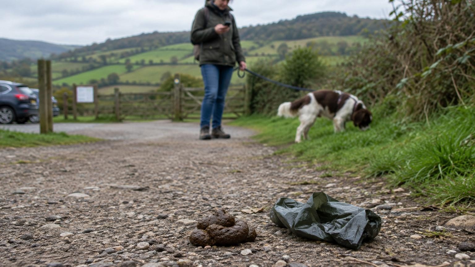 Crottes de chien non ramassées : ce n'est pas la négligence des maîtres, mais leur smartphone