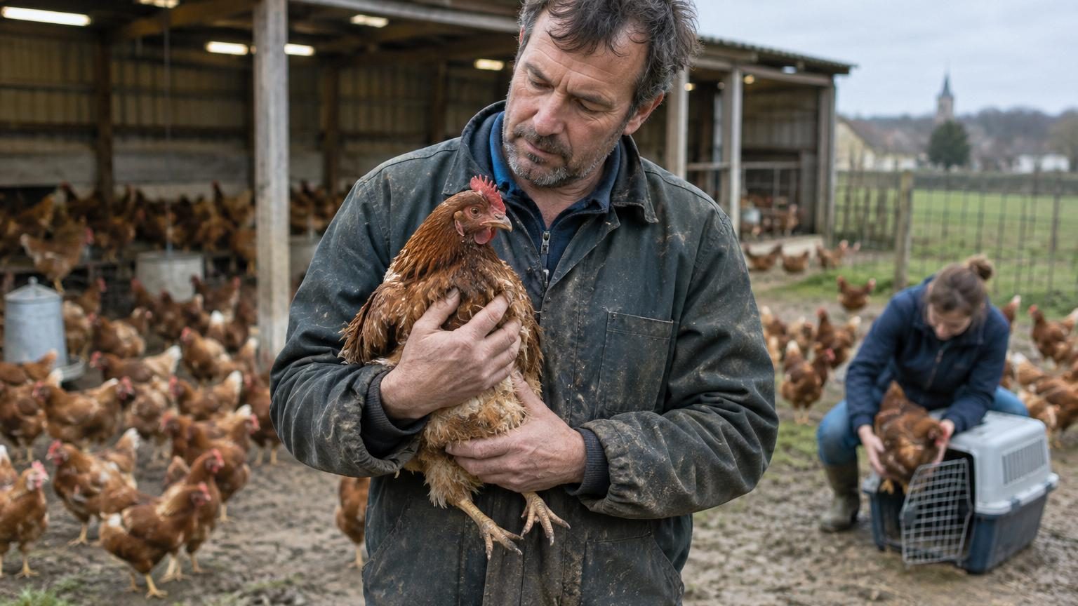 Dans l'Oise, 3 000 poules pondeuses cherchent une famille avant l'abattoir : voici comment les adopter