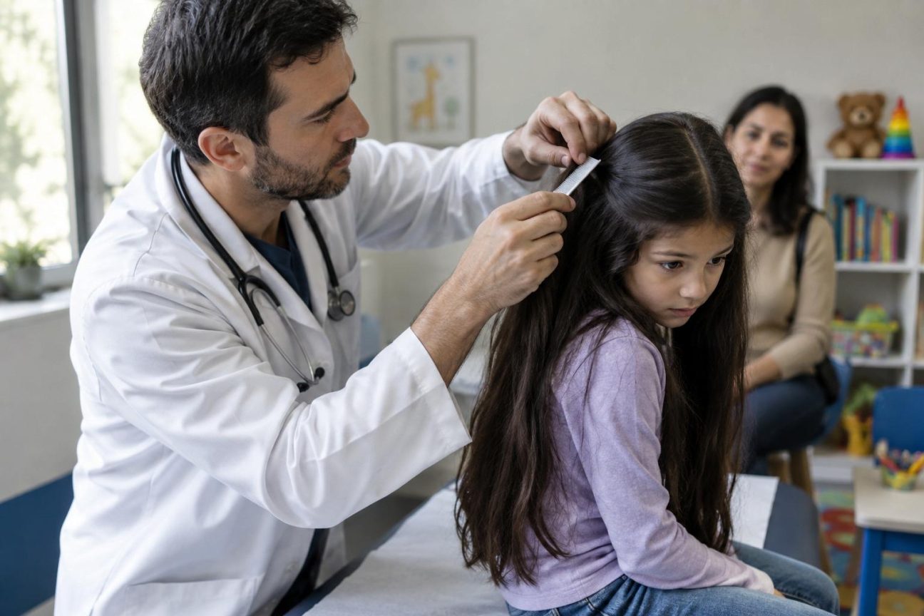 David Callejo, médecin : « Les poux ne sautent pas et ne volent pas, ils passent d'une tête à l'autre et utilisent les cheveux longs comme des lianes »