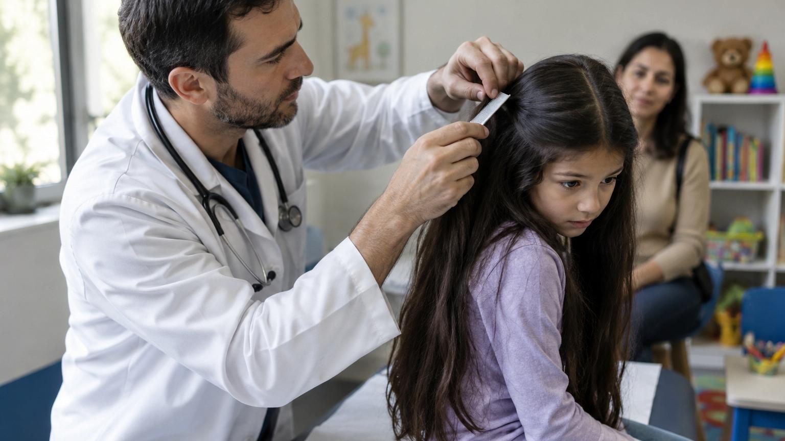 David Callejo, médecin : « Les poux ne sautent pas et ne volent pas, ils passent d'une tête à l'autre et utilisent les cheveux longs comme des lianes »