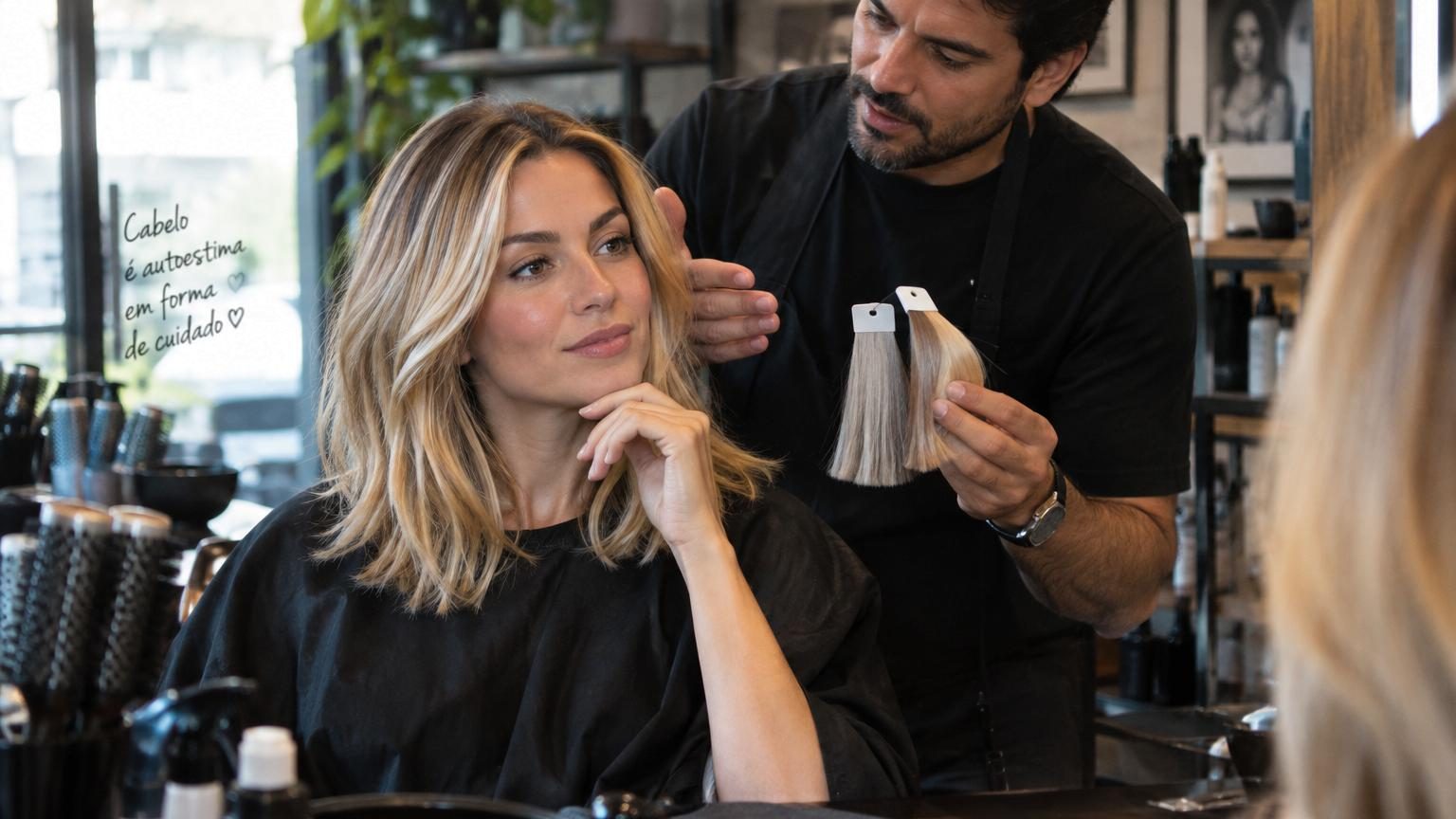 David Lorente, coiffeur : « Un blond trop froid vieillit le visage et éteint l'éclat de la peau, mieux vaut choisir un blond beurre qui illumine et réchauffe »