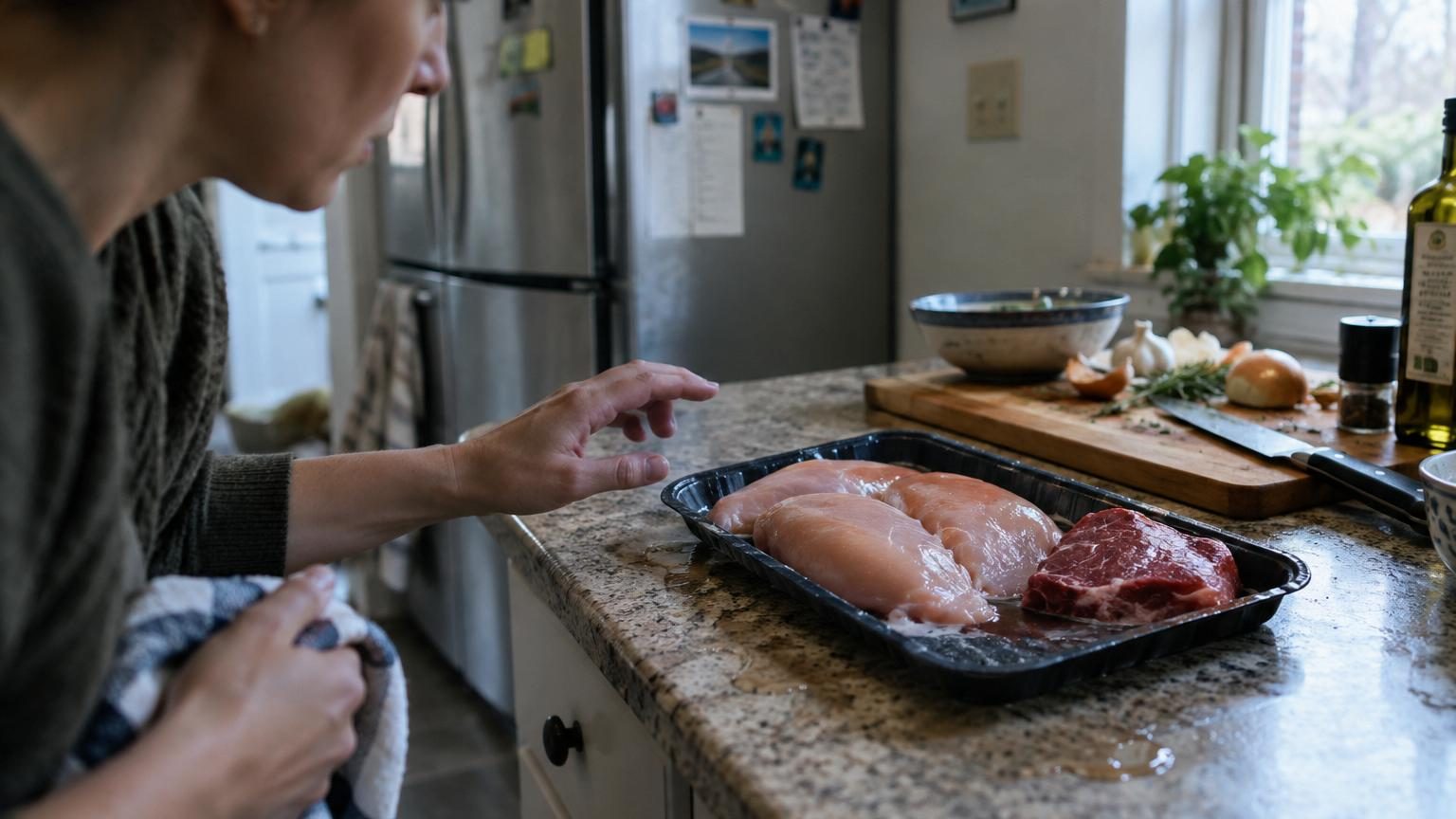 Décongeler la viande de cette façon multiplie le risque de bactéries : l'erreur que les autorités sanitaires déconseillent formellement