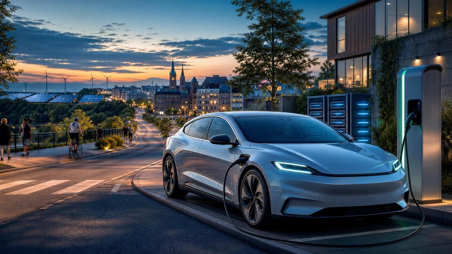 Cinq points clés sur les voitures électriques: absence d'émissions, silence en circulation, progrès des batteries, autonomie améliorée et coût de possession réduit.