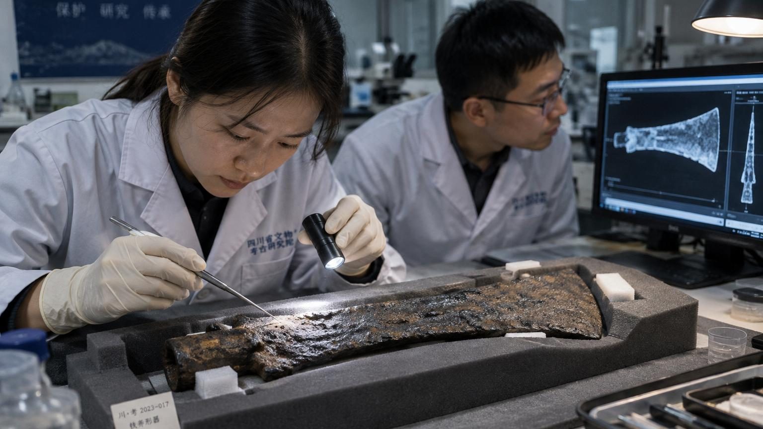 Des archéologues analysent une arme vieille de 3 000 ans : le métal ne vient pas de notre planète