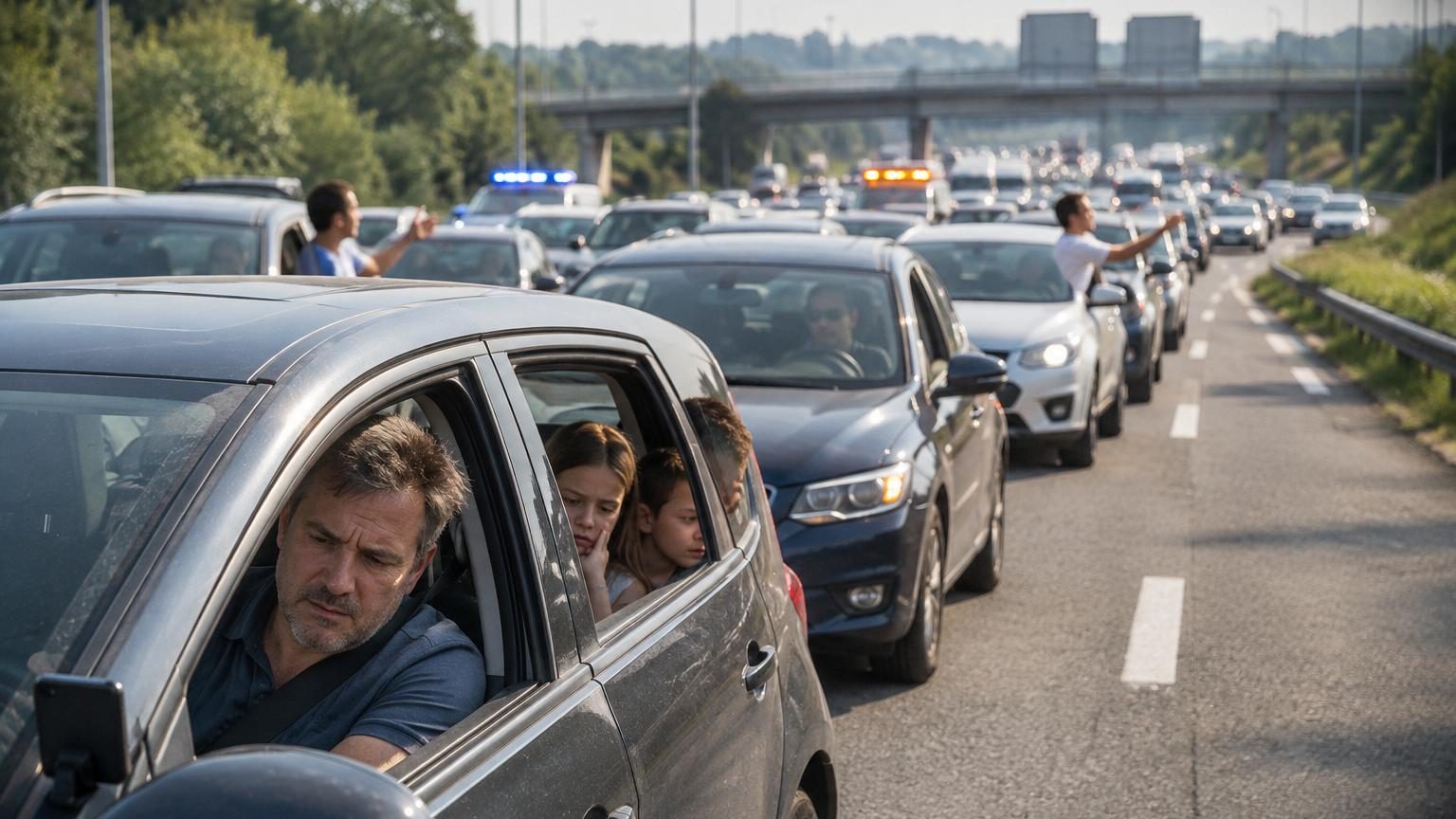 Des dizaines de milliers d&rsquo;automobilistes bloqués en suivant leur GPS : ce ne sont pas les conducteurs les responsables du chaos