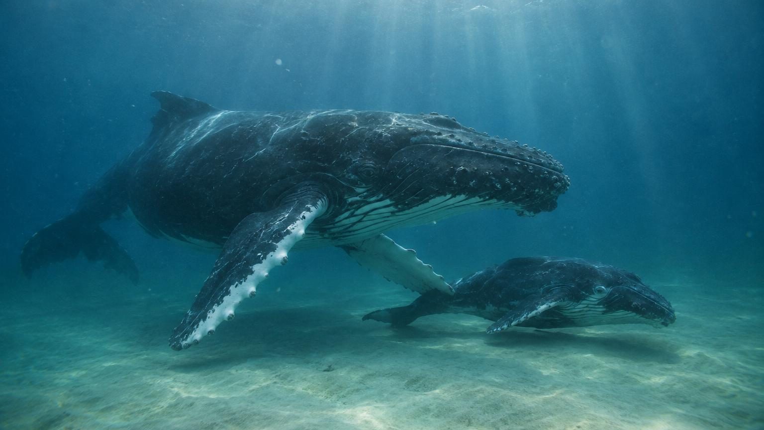 Des images rares filment une baleine à bosse restant 90 minutes auprès de son baleineau mort-né : une première chez l'espèce