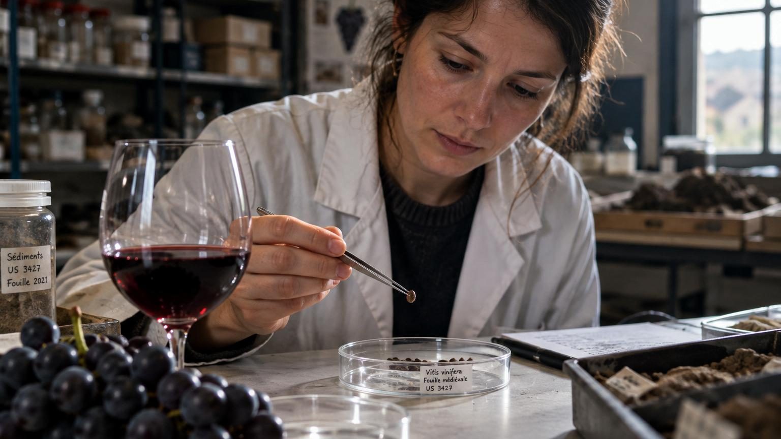 Des pépins retrouvés dans des latrines médiévales le prouvent : le pinot noir est cloné par les vignerons depuis plus de 600 ans