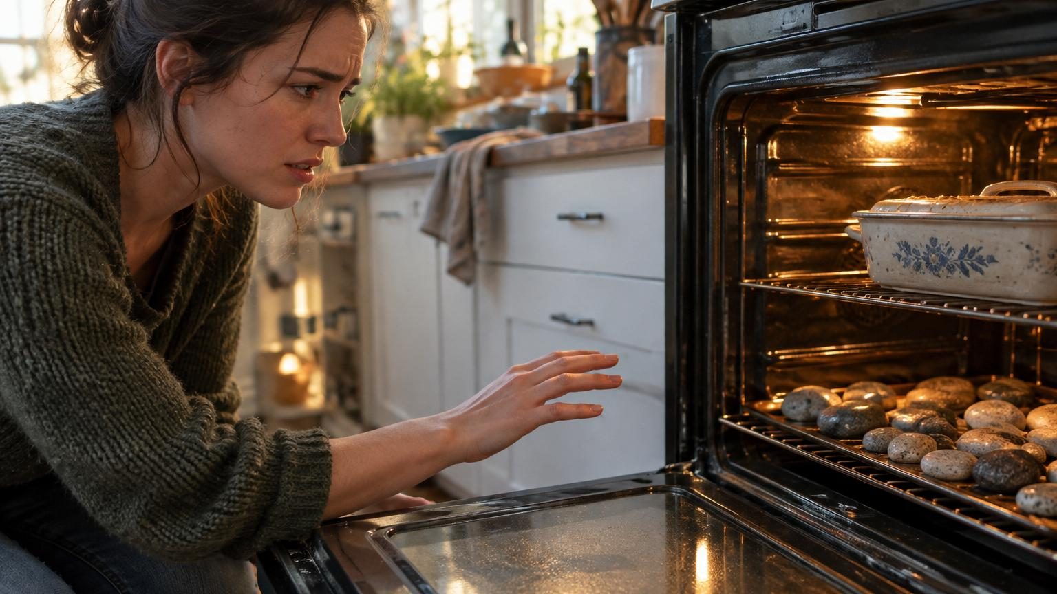 Des pierres dans le four pour garder les plats au chaud : l&rsquo;astuce qui cartonne sur les réseaux, et ce que risquent vraiment ceux qui l&rsquo;essaient