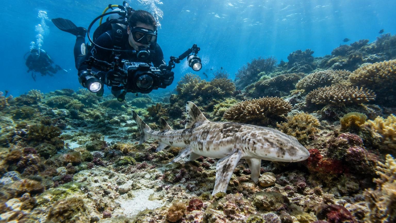 Des plongeurs filment un requin inconnu qui « marche » sur les récifs de Papouasie-Nouvelle-Guinée : une espèce jamais observée