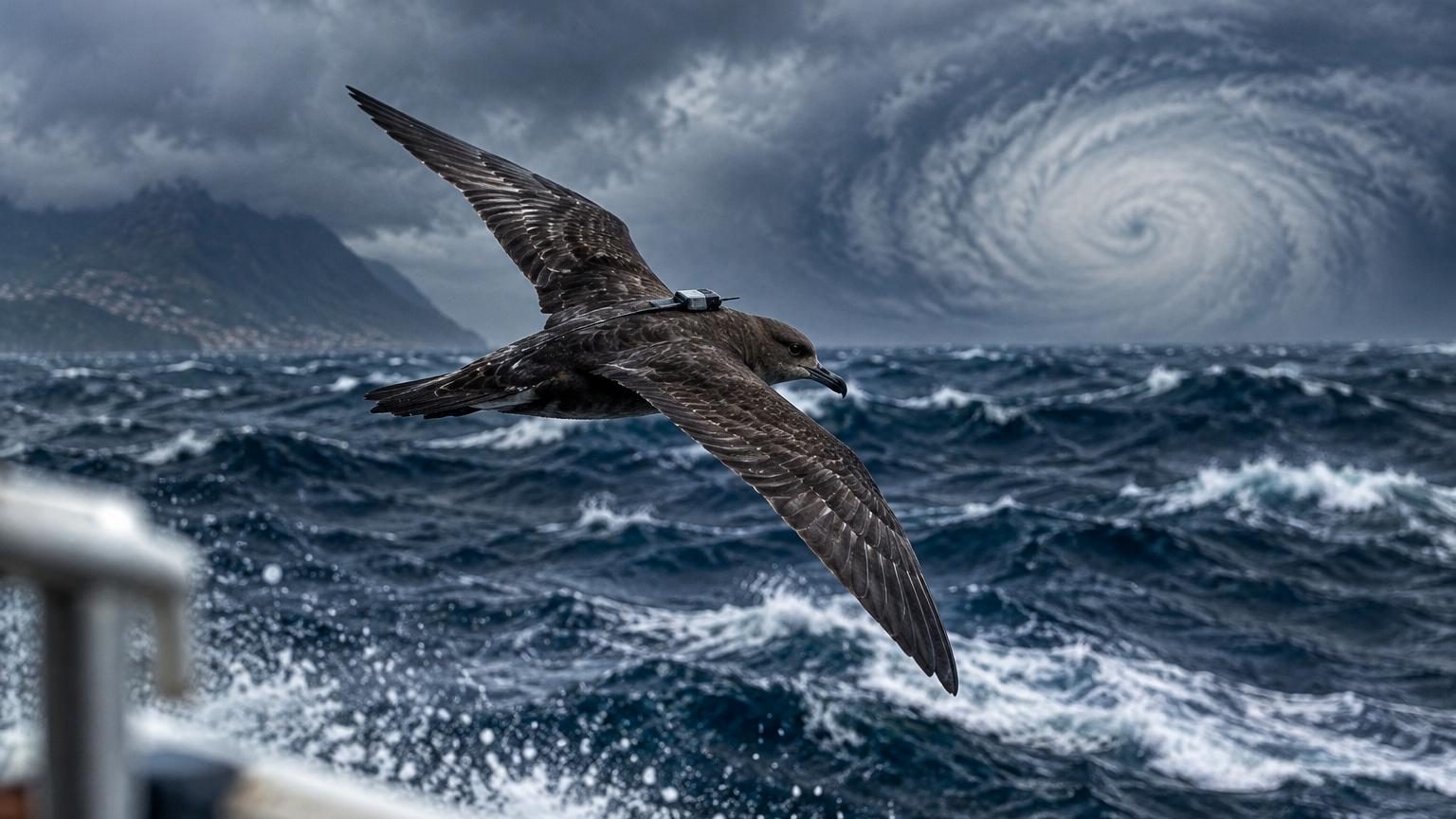 Des scientifiques suivent un oiseau marin très rare en plein océan : il ne fuit pas les cyclones tropicaux, il les poursuit