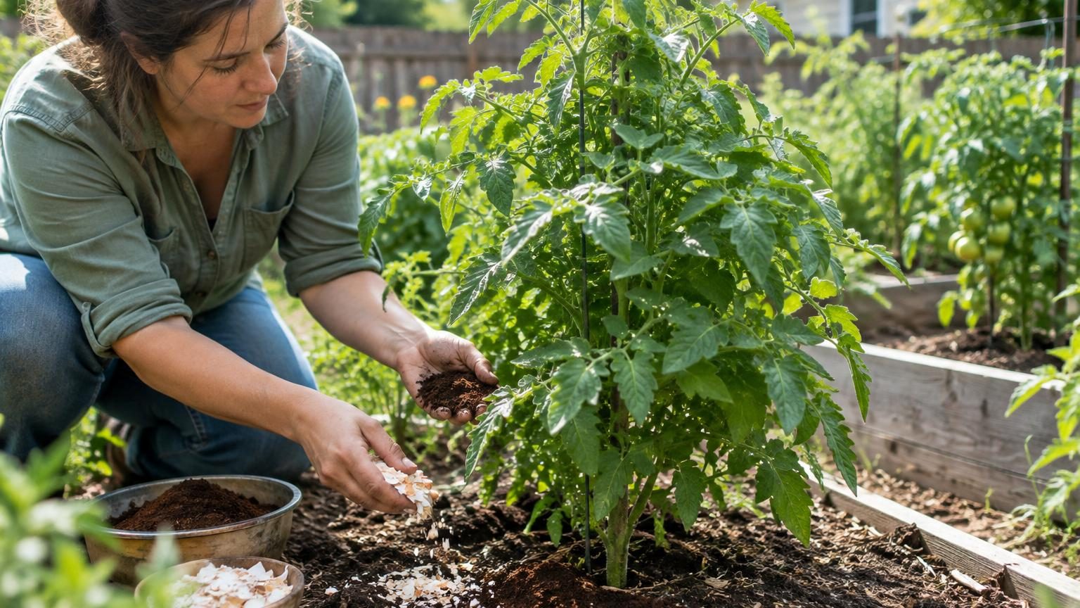 Des tomates pleines de feuilles mais sans fruits : ces deux déchets de cuisine gratuits relancent la récolte en quelques semaines