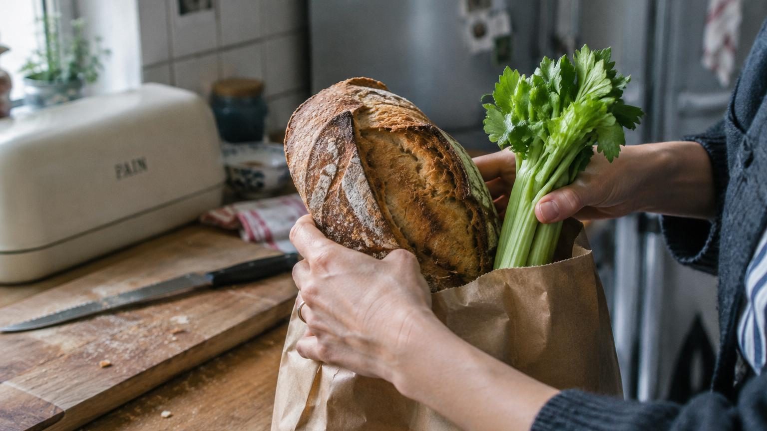 Du pain frais et sans moisissure pendant des semaines : l'objet à glisser dans le sachet, et ce n'est pas le congélateur