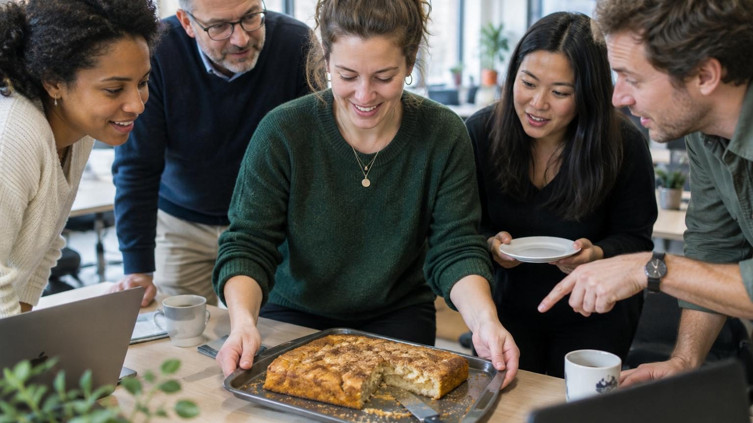Elle apporte ce gâteau à la compote au bureau : une heure plus tard, tout l’open space réclame la recette