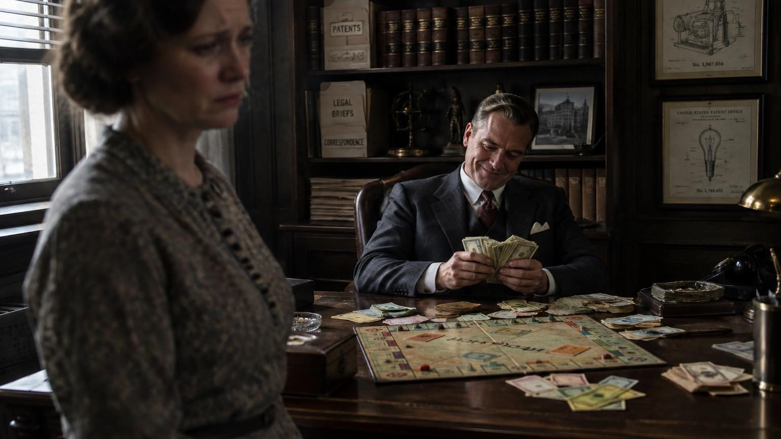 Elle dépose le brevet du Monopoly en 1903 pour dénoncer l'avidité : trente ans plus tard, un homme vend son jeu et empoche la fortune