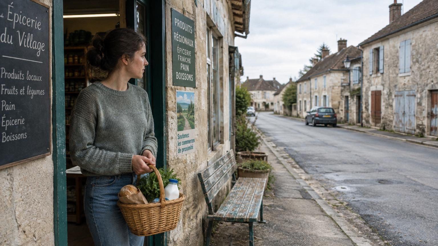Elle quitte la grande ville à 27 ans pour un village quasiment dépeuplé : « je paie environ 50 euros de courses par mois »