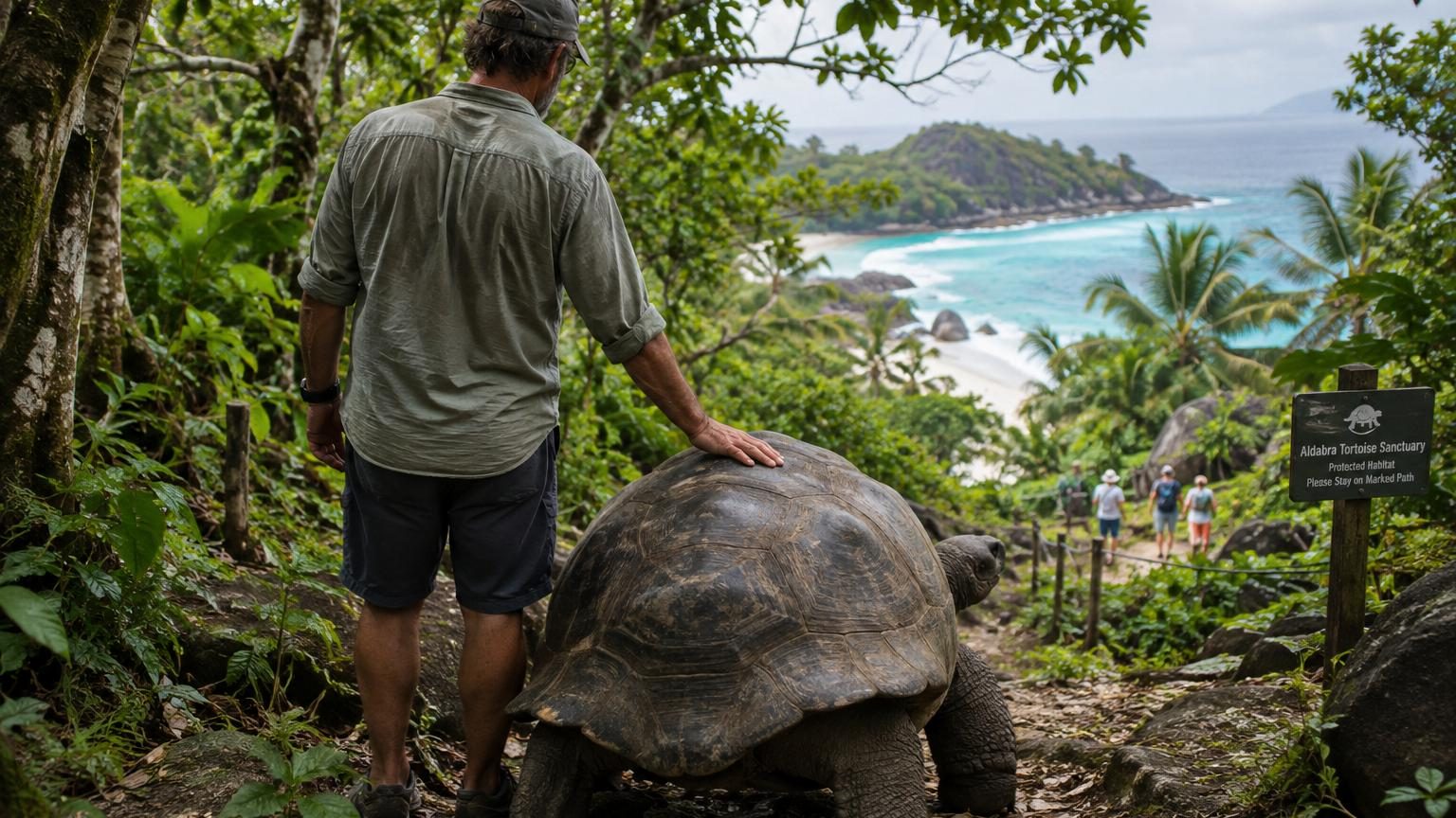 En 1962, ce rédacteur en chef de 37 ans achète une île déserte aux Seychelles : ce qu'il en a fait pendant 40 ans dépasse l'imagination