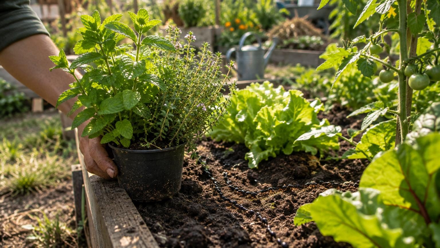 Envahi par les fourmis au potager ? Ces 2 plantes aromatiques les tiennent à distance sans produit chimique