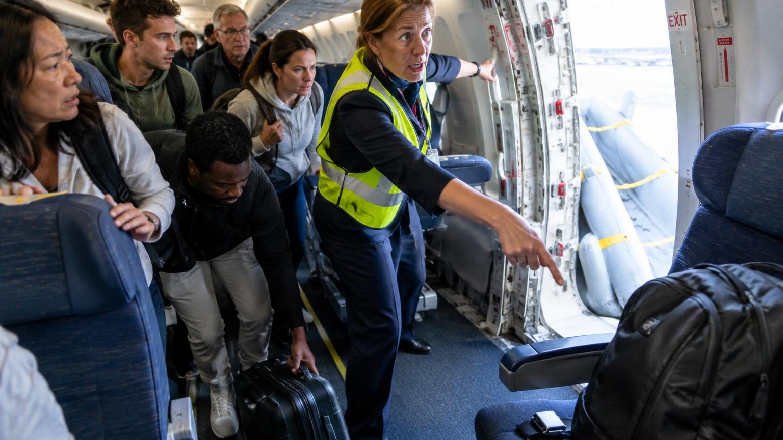 Évacuation d&rsquo;un avion : selon une nouvelle étude, ce n&rsquo;est pas la vitesse qui sauve des vies mais ce détail oublié des passagers