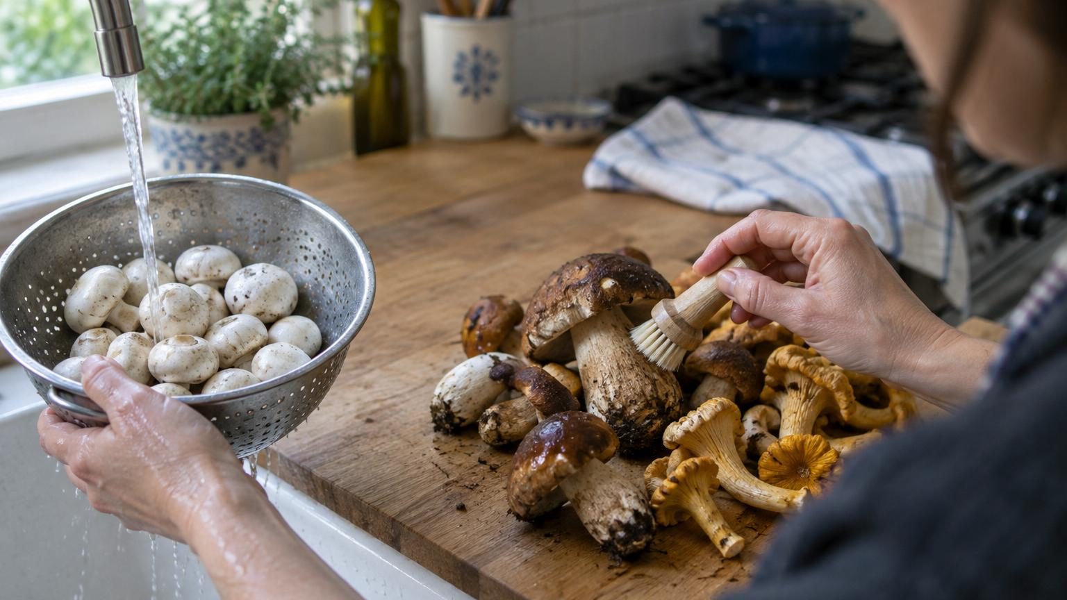 Faut-il vraiment ne jamais laver les champignons ? La réponse dépend d'un seul détail