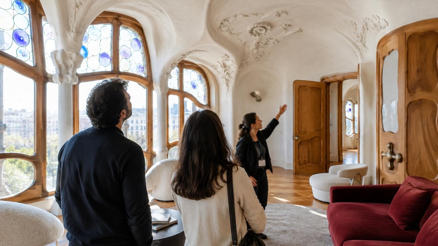 Fermé depuis plus d'un siècle : cet appartement privé de Gaudí à Barcelone rouvre après trois ans de restauration