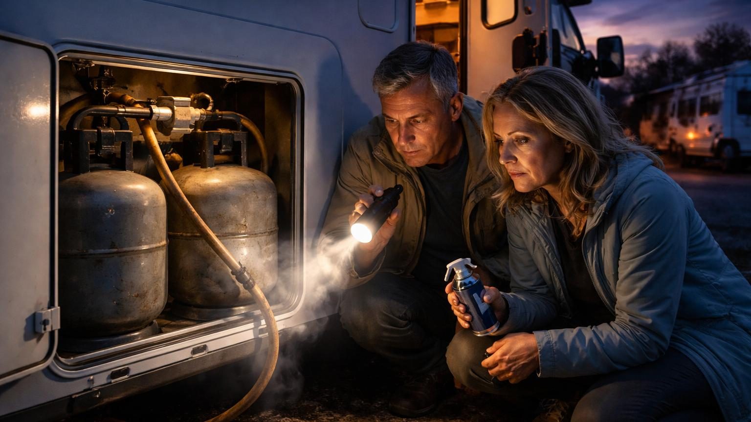 Gaz et camping-car : l&rsquo;erreur d&rsquo;entretien que beaucoup remettent à plus tard et qui peut coûter un véhicule entier