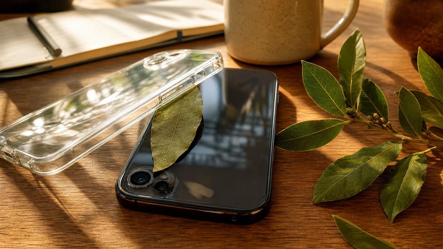 Une feuille de laurier glissée dans la coque du téléphone : pourquoi de plus en plus de gens adoptent ce symbole antique de victoire, et comment le faire sans risque