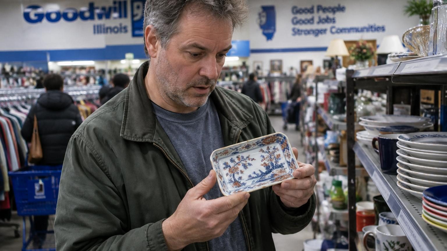 Il achète une assiette 4,99 dollars dans une friperie : les experts confirment qu'elle date du XVIIIe siècle et vaut des milliers d'euros