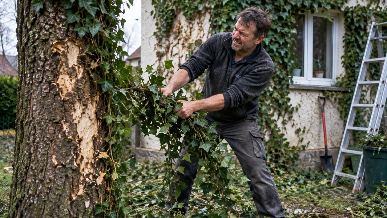 Il arrache le lierre de ses arbres et de sa façade pour « bien faire » : les experts sont unanimes, c'est souvent la pire chose à faire