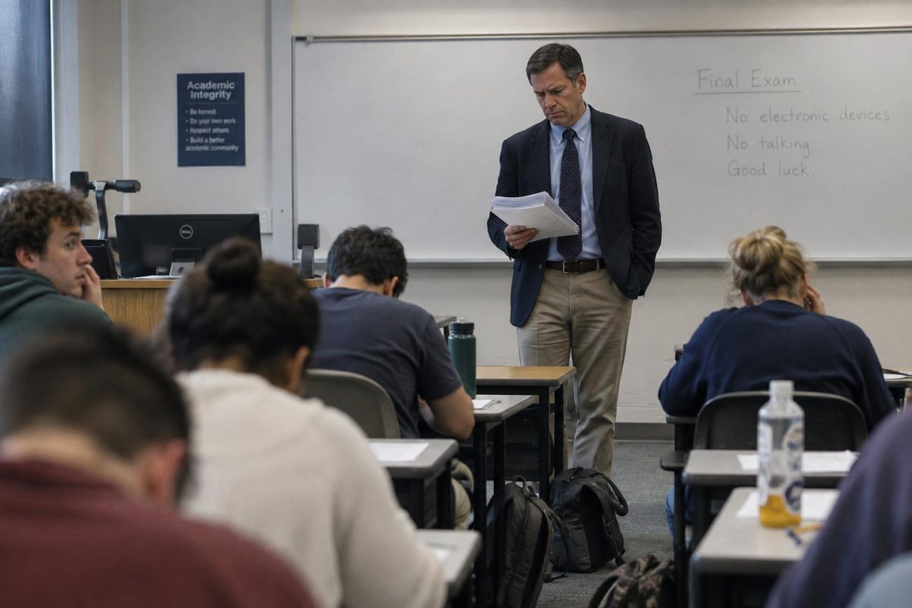 Il cache un mot invisible dans son sujet d'examen : 32 de ses 35 étudiants se font prendre à tricher avec l'IA