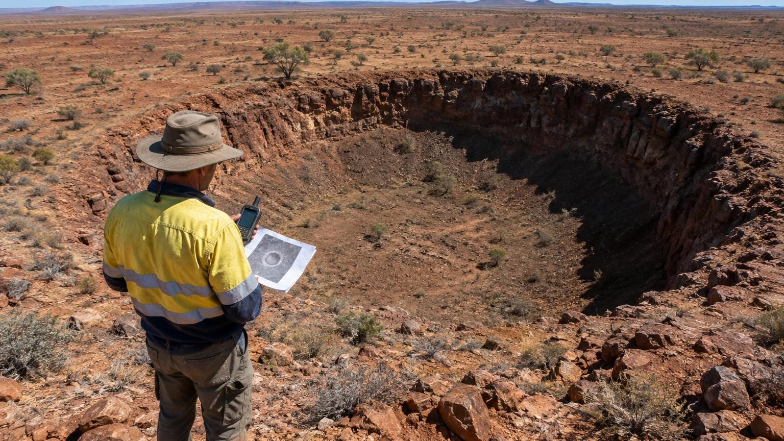 Il cherchait du fer sur Google Earth en 2007 et repère un cercle étrange en plein désert australien : il faudra près de dix ans pour comprendre ce que c'était