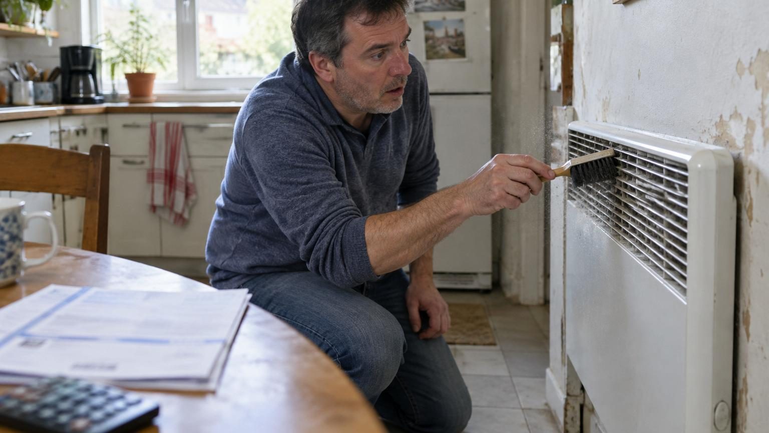 Il nettoie cette grille pour la première fois en 5 ans : l'effet sur sa facture d'électricité se voit dès le mois suivant