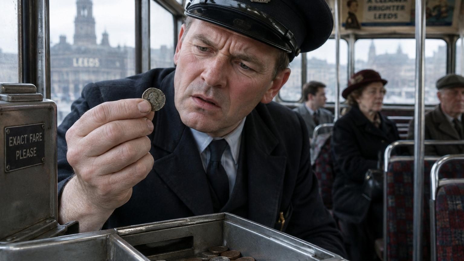 Il paie son ticket de bus avec une vieille pièce de son grand-père : elle avait été frappée par les Phéniciens il y a 2 000 ans